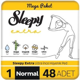 Sleepy Extra Normal 48'li Ultra İnce Hijyenik Ped