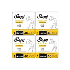 Sleepy Extra Ultra İnce 160 Adet Normal Günlük Ped