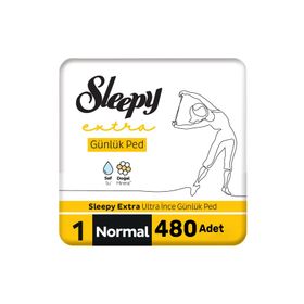 Sleepy Extra Ultra İnce 480 Adet Normal Günlük Ped