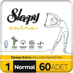 Sleepy Extra Ultra İnce 60'lı Normal Hijyenik Ped