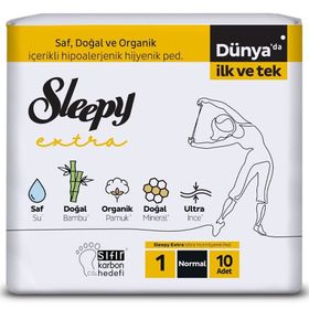 Sleepy Extra Ultra İnce Normal 10 Adet Hijyenik Ped