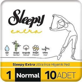 Sleepy Extra Ultra İnce Normal 10 Adet Hijyenik Ped