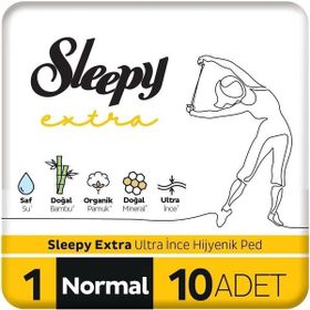 Sleepy Extra Ultra İnce Normal 10 Adet Hijyenik Ped