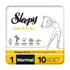 Sleepy Extra Ultra İnce Normal 10 Adet Hijyenik Ped