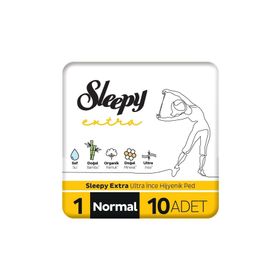 Sleepy Extra Ultra İnce Normal 10 Adet Hijyenik Ped