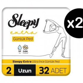 Sleepy Extra Ultra İnce Uzun 768 Adet Günlük Ped