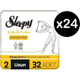 Sleepy Extra Ultra İnce Uzun 768 Adet Günlük Ped