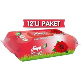 Sleepy Gül 90 Yaprak Islak Mendil (5 adet)