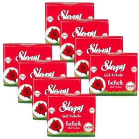 Sleepy Gül Kokulu 50x24'lü 1200 Yaprak Islak Havlu