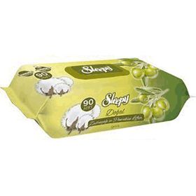 Sleepy Islak Mendil Zeytin yağlı 50 Adet X 3 Adet