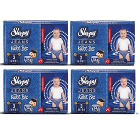 Sleepy Jeans No:3 Midi 136 Adet Külot Bebek Bezi
