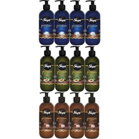 Sleepy Karma Premium Doğal Adaçayı Hindistan Cevizi Lotus Çiçeği 12x500 ml Sıvı Sabun