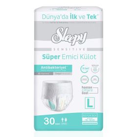 Sleepy Large Beden 30 Adet Süper Emici Külot Yetişkin Hasta Bezi