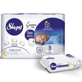Sleepy Lavanta Yağlı 40 Adet Masaj ve Temizlik Havlusu