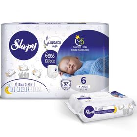 Sleepy Lavanta Yağlı 40 Adet Masaj ve Temizlik Havlusu