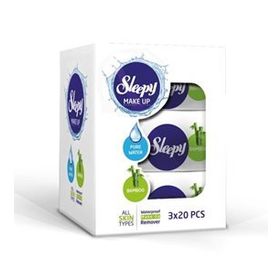 Sleepy Make Up 20'li 3 Adet Makyaj Temizleme Mendili