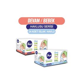 Sleepy Natural 12x40 480 Yaprak Devam Havlusu