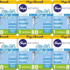 Sleepy Natural 12x40 Adet Normal Günlük Ped