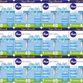 Sleepy Natural 12x40 Adet Normal Günlük Ped