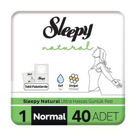 Sleepy Natural 40'lı Normal Günlük Ped