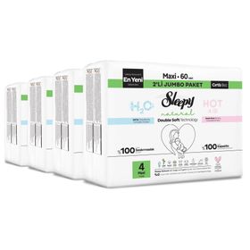 Sleepy Natural Double Soft No:4 Maxi 240 Adet Bebek Bezi