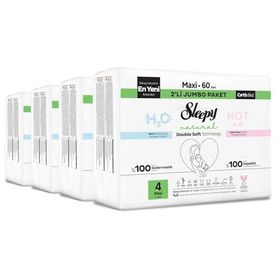 Sleepy Natural Double Soft No:4 Maxi 240 Adet Bebek Bezi