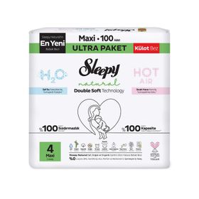 Sleepy Natural Double Soft No:4 Maxi Külot Bebek Bezi