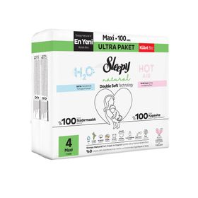 Sleepy Natural Double Soft No:4 Maxi Külot Bebek Bezi
