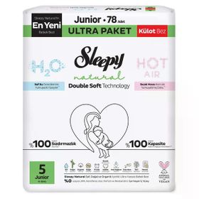 Sleepy Natural Double Soft No:5 Junior 234 Adet Külot Bebek Bezi