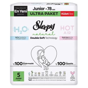 Sleepy Natural Double Soft No:5 Junior Külot Bebek Bezi