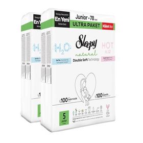 Sleepy Natural Double Soft No:5 Junior Külot Bebek Bezi