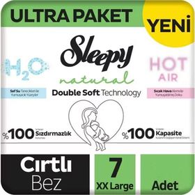 Sleepy Natural Double Soft No:7 XXLarge Bebek Bezi