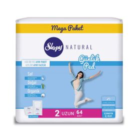 Sleepy Natural Mega Uzun 256 Adet Günlük Ped