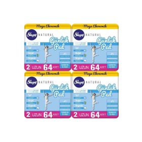 Sleepy Natural Mega Uzun 256 Adet Günlük Ped