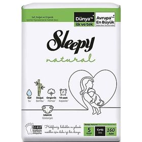 Sleepy Natural No:5 Junior 160 Adet Bebek Bezi