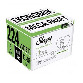 Sleepy Natural No:5 Junior 224 Adet Bebek Bezi