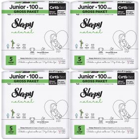 Sleepy Natural No:5 Junior 312 Adet Bebek Bezi