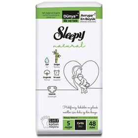 Sleepy Natural No:5 Junior 48 Adet Bebek Bezi