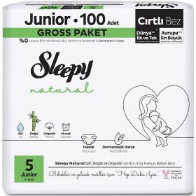 Sleepy Natural No:5 Junior 78 Adet Bebek Bezi