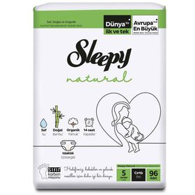 Sleepy Natural No:5 Junior 96 Adet Bebek Bezi