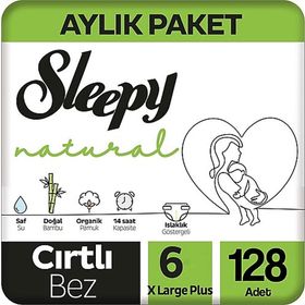 Sleepy Natural No:6 XLarge 128 Adet Bebek Bezi