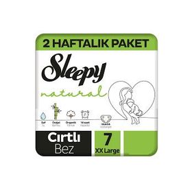 Sleepy Natural No:7 XXLarge 300 Adet Bebek Bezi