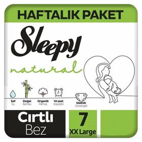 Sleepy Natural No:7 XXLarge Bebek Bezi