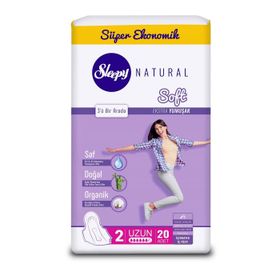 Sleepy Natural Soft İnce Uzun 20'li Ped