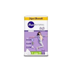Sleepy Natural Soft İnce Uzun 20'li Ped