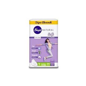 Sleepy Natural Soft İnce Uzun 20'li Ped