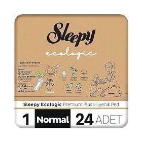 Sleepy Natural Süper Eco Normal 24 Adet Hijyenik Ped
