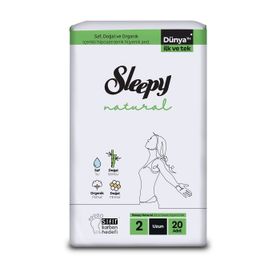 Sleepy Natural Süper Ekonomik Uzun 20'li Ped