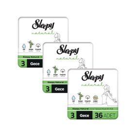 Sleepy Natural Ultra Hassas Gece 108 Adet Hijyenik Ped