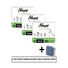 Sleepy Natural Ultra Hassas Uzun 120 Adet Hijyenik Ped